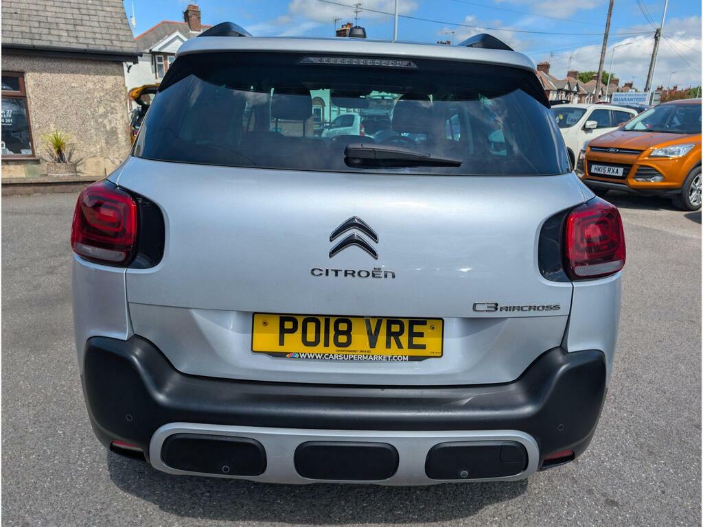 Citroen C3 Aircross 1.2 Puretech Flair Euro 6 PO18VRE Silver #6