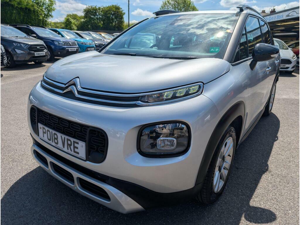 Citroen C3 Aircross 1.2 Puretech Flair Euro 6 PO18VRE Silver #2