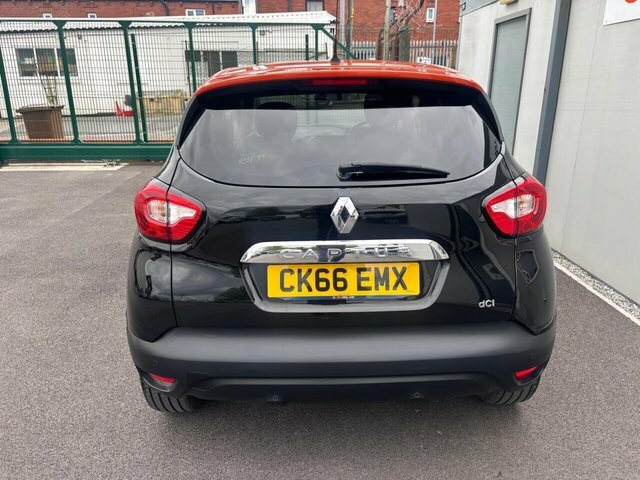 Renault Captur 1.5 Dci Energy Dynamique S Nav Euro 6 S S CK66EMX Black #6