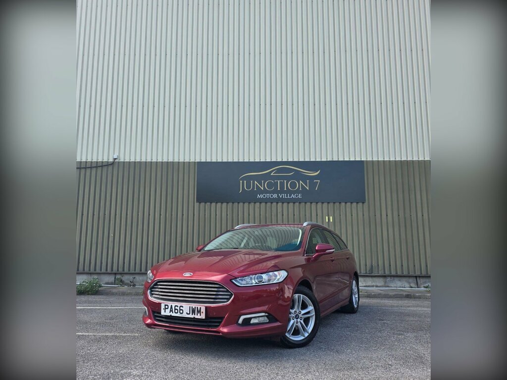 Ford Mondeo 1.5T Ecoboost Zetec Euro 6 Ss PA66JWM Red