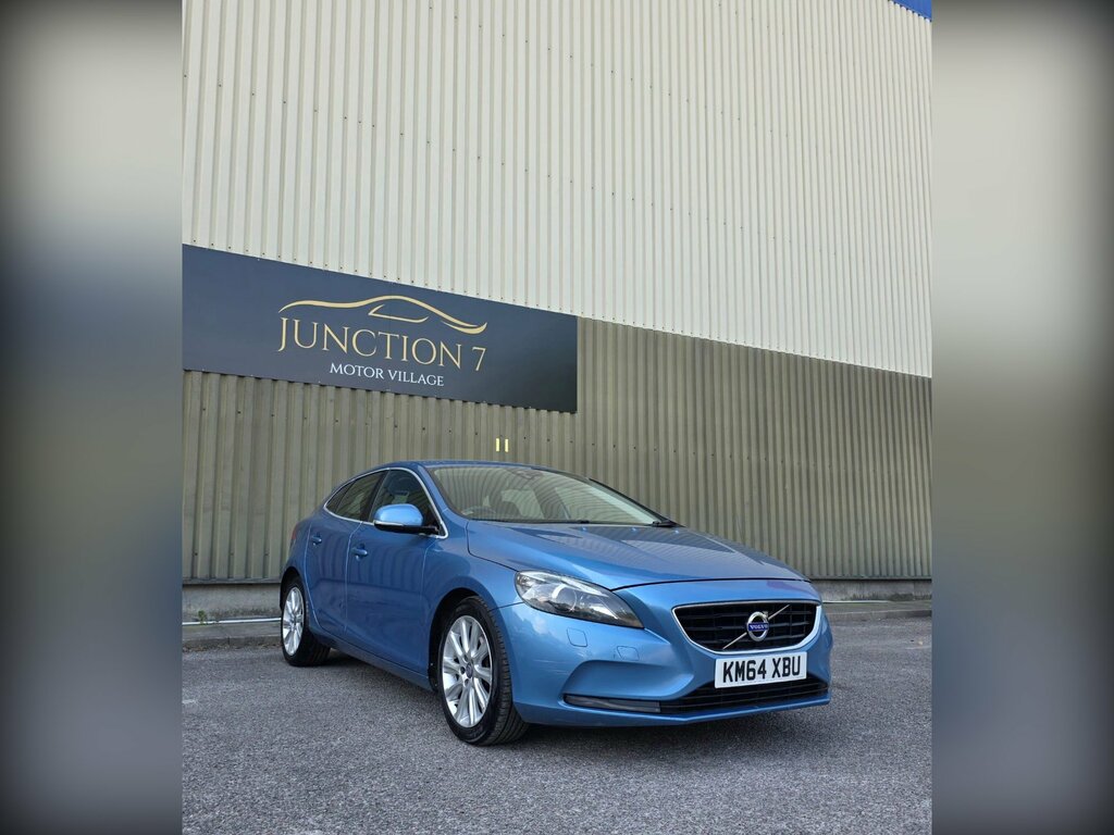 Volvo V40 2.0 D4 Se Lux Nav Euro 6 Ss KM64XBU Blue #3
