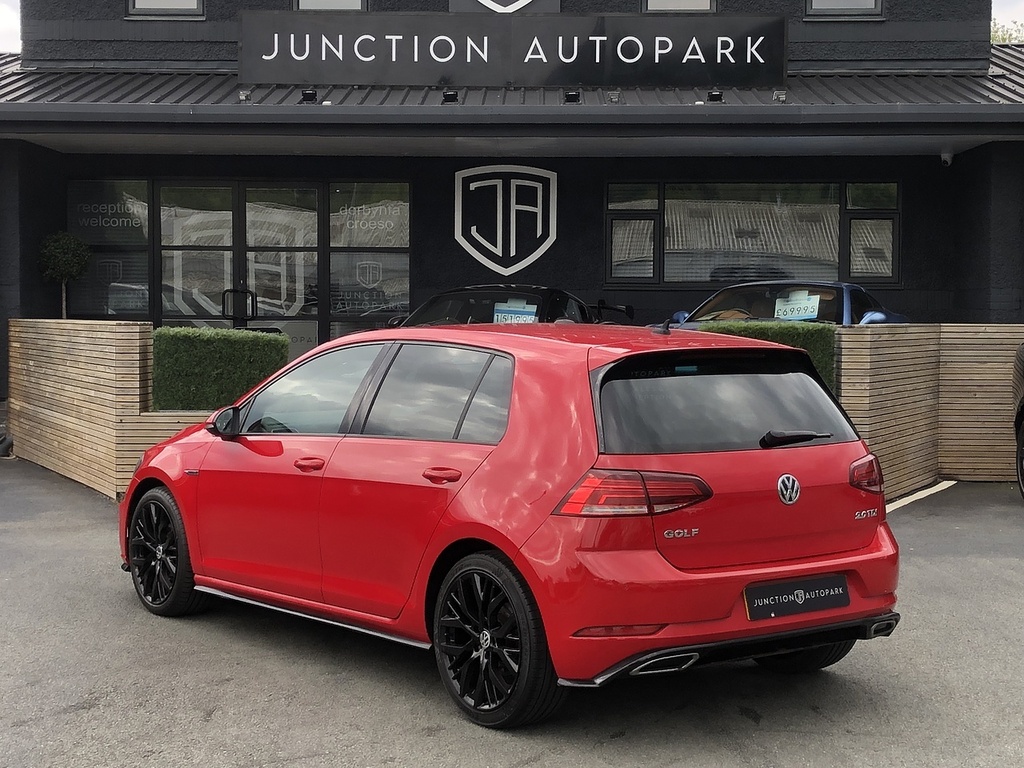 Volkswagen Golf Tdi Bluemotion Tech R-line RK67KAU Red #3