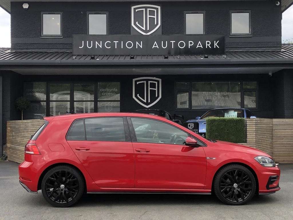 Volkswagen Golf Tdi Bluemotion Tech R-line RK67KAU Red #5