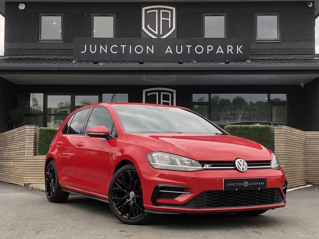 Volkswagen Golf Tdi Bluemotion Tech R-line Red