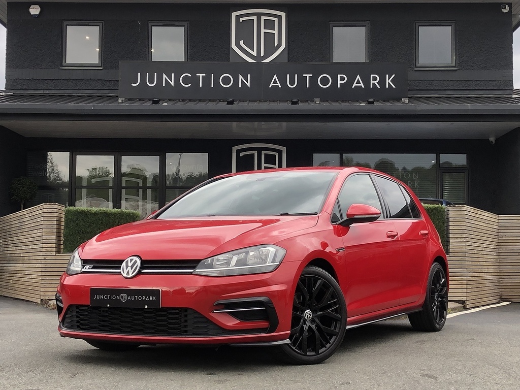 Volkswagen Golf Tdi Bluemotion Tech R-line RK67KAU Red #2
