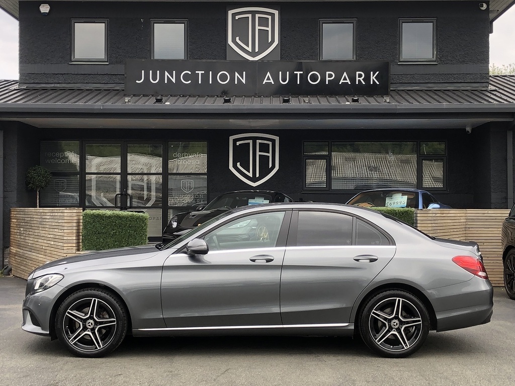 Mercedes-Benz C Class C220d Se BW68LXL Grey #4