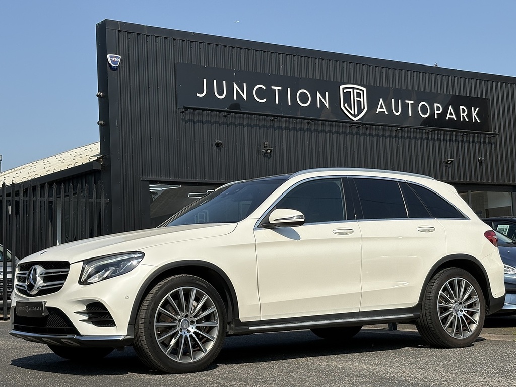 Mercedes-Benz GLC Class Glc220d Amg Line YC16TKA White #2