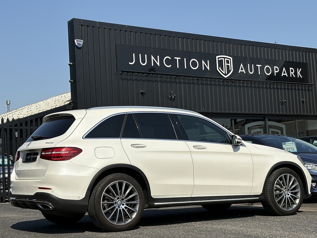 Mercedes-Benz GLC Class Glc220d Amg Line YC16TKA White #3