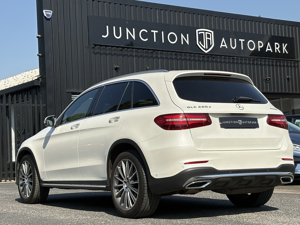 Mercedes-Benz GLC Class Glc220d Amg Line YC16TKA White #4