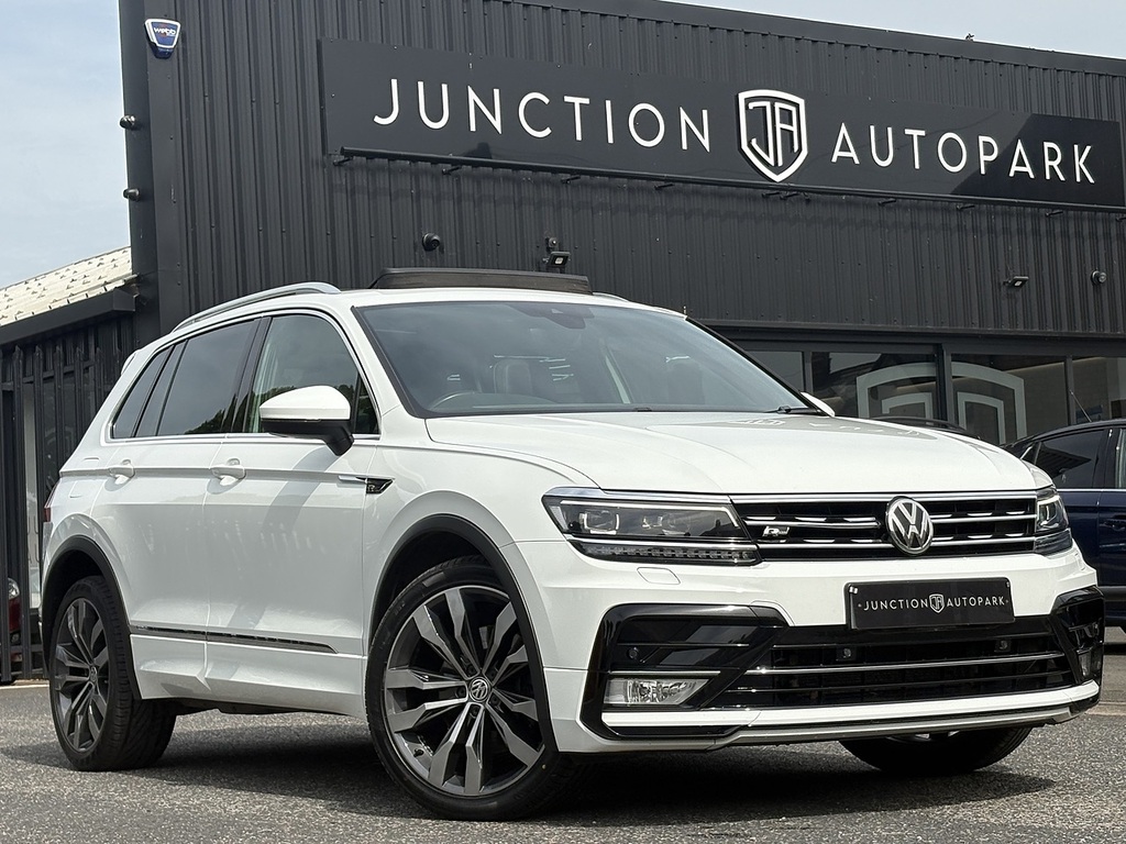 Volkswagen Tiguan Tdi Bluemotion Tech R-line White