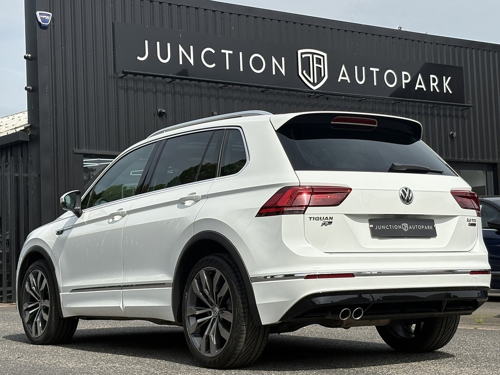 Volkswagen Tiguan Tdi Bluemotion Tech R-line DG66KUT White #3