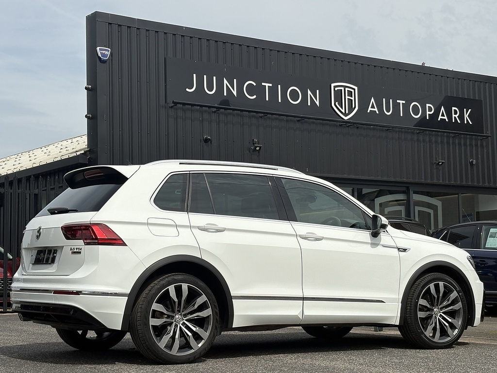 Volkswagen Tiguan Tdi Bluemotion Tech R-line DG66KUT White #6
