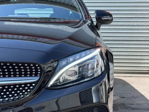 Mercedes-Benz C Class 2.1 C220d Amg WN67YRR Black #5