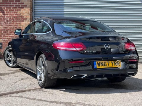 Mercedes-Benz C Class 2.1 C220d Amg WN67YRR Black #2