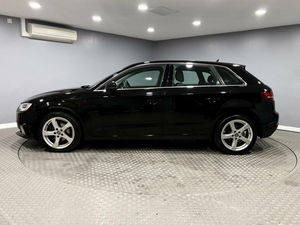 Audi A3 1.6 Tdi Sport Sportback Euro 6 FY17KXM Black #6