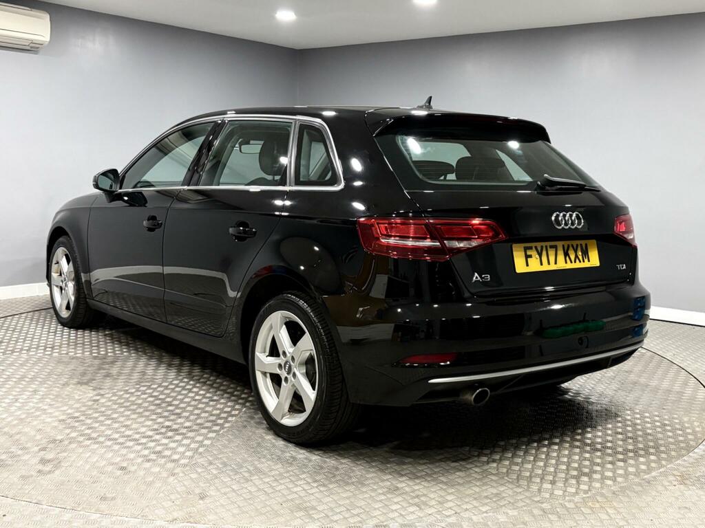 Audi A3 1.6 Tdi Sport Sportback Euro 6 FY17KXM Black #5