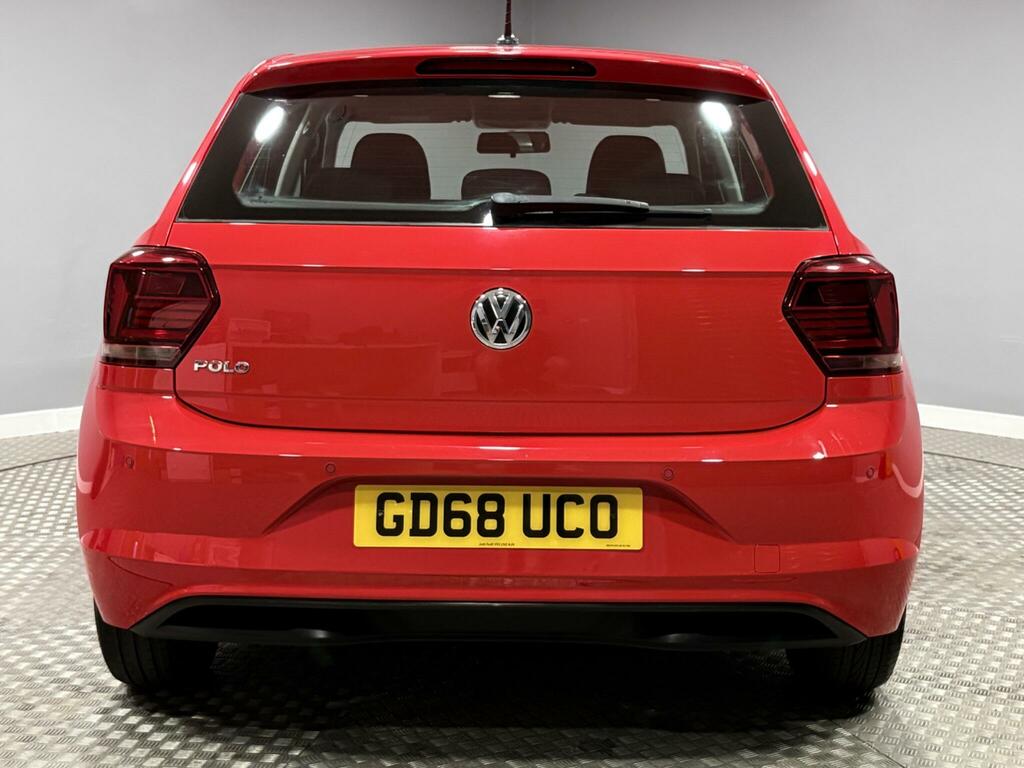Volkswagen Polo 1.0 Evo Se Euro 6 Ss GD68UCO Red #4