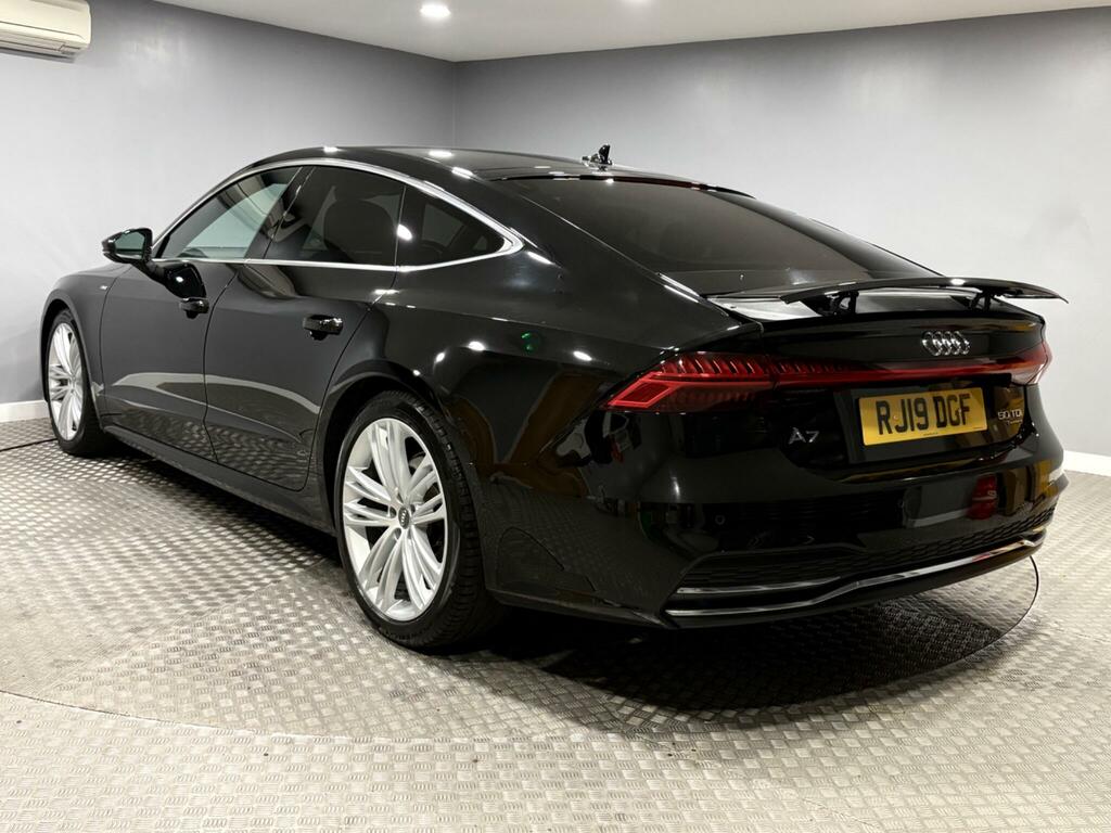 Audi A7 3.0 Tdi V6 50 S Line Sportback Tiptronic Quattro E RJ19DGF Black #5