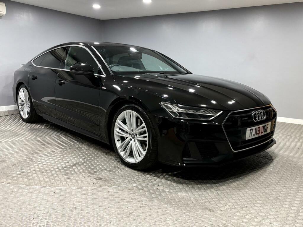Audi A7 3.0 Tdi V6 50 S Line Sportback Tiptronic Quattro E Black
