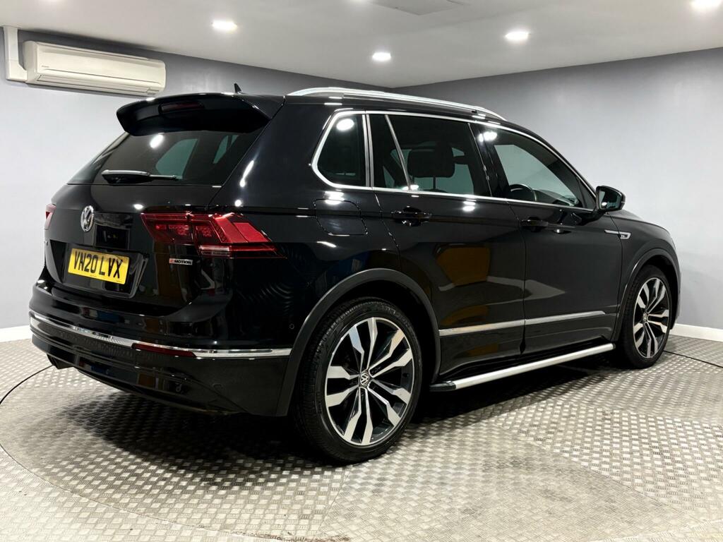 Volkswagen Tiguan 2.0 Tdi R-line Tech Suv Dsg 4Motion Eur VN20LVX Black #3