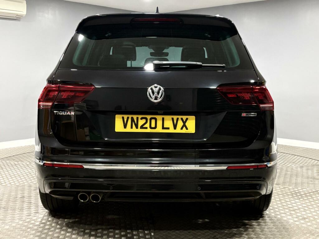 Volkswagen Tiguan 2.0 Tdi R-line Tech Suv Dsg 4Motion Eur VN20LVX Black #4