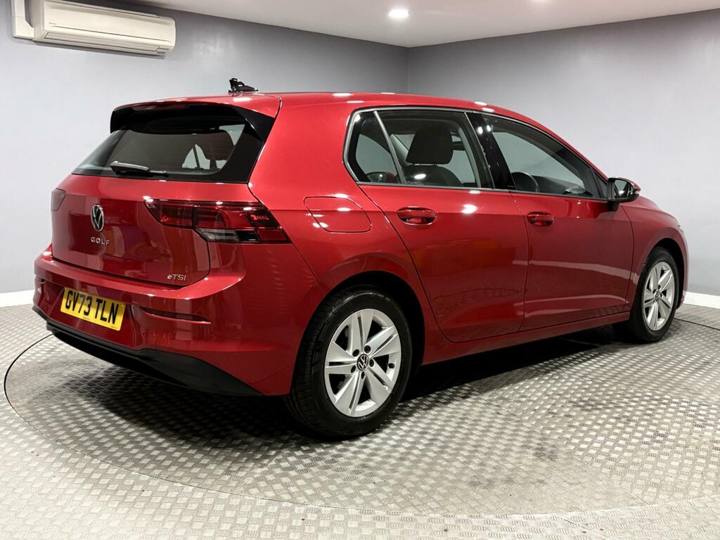 Volkswagen Golf 1.5 Etsi Mhev Life Dsg Euro 6 Ss GV73TLN Red #3
