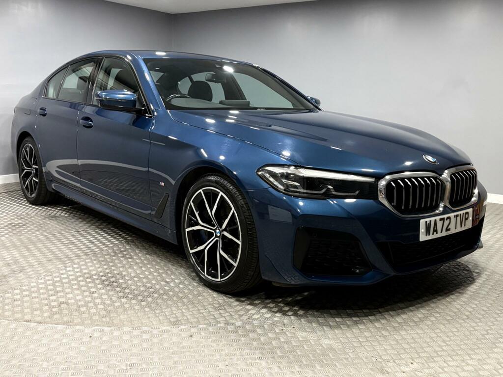 BMW 5 Series 3.0 530D Mht M Sport Steptronic Xdrive Euro 6 Ss Blue