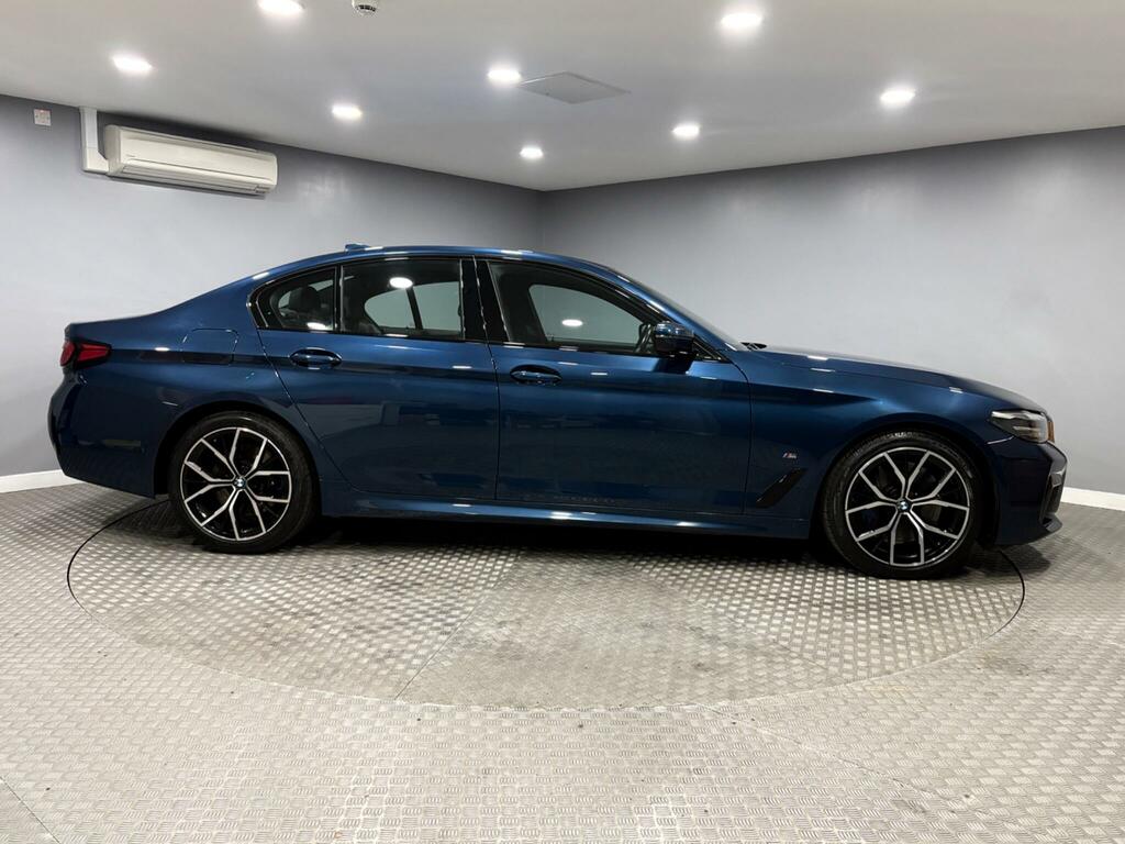 BMW 5 Series 3.0 530D Mht M Sport Steptronic Xdrive Euro 6 Ss WA72TVP Blue #2