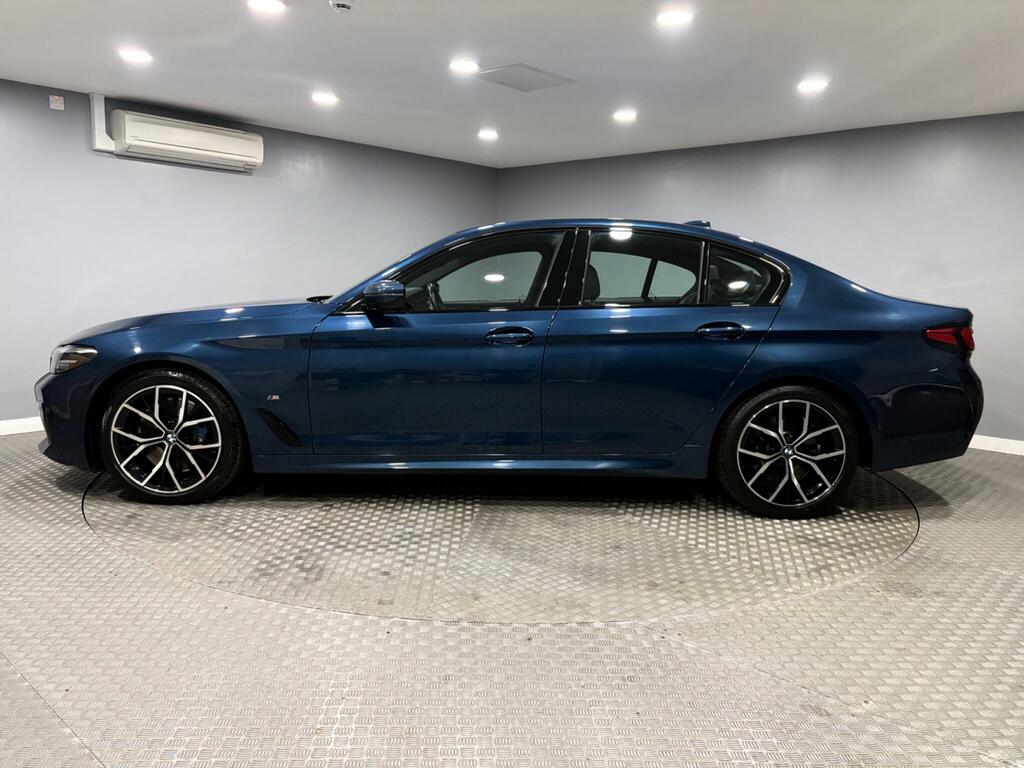 BMW 5 Series 3.0 530D Mht M Sport Steptronic Xdrive Euro 6 Ss WA72TVP Blue #6