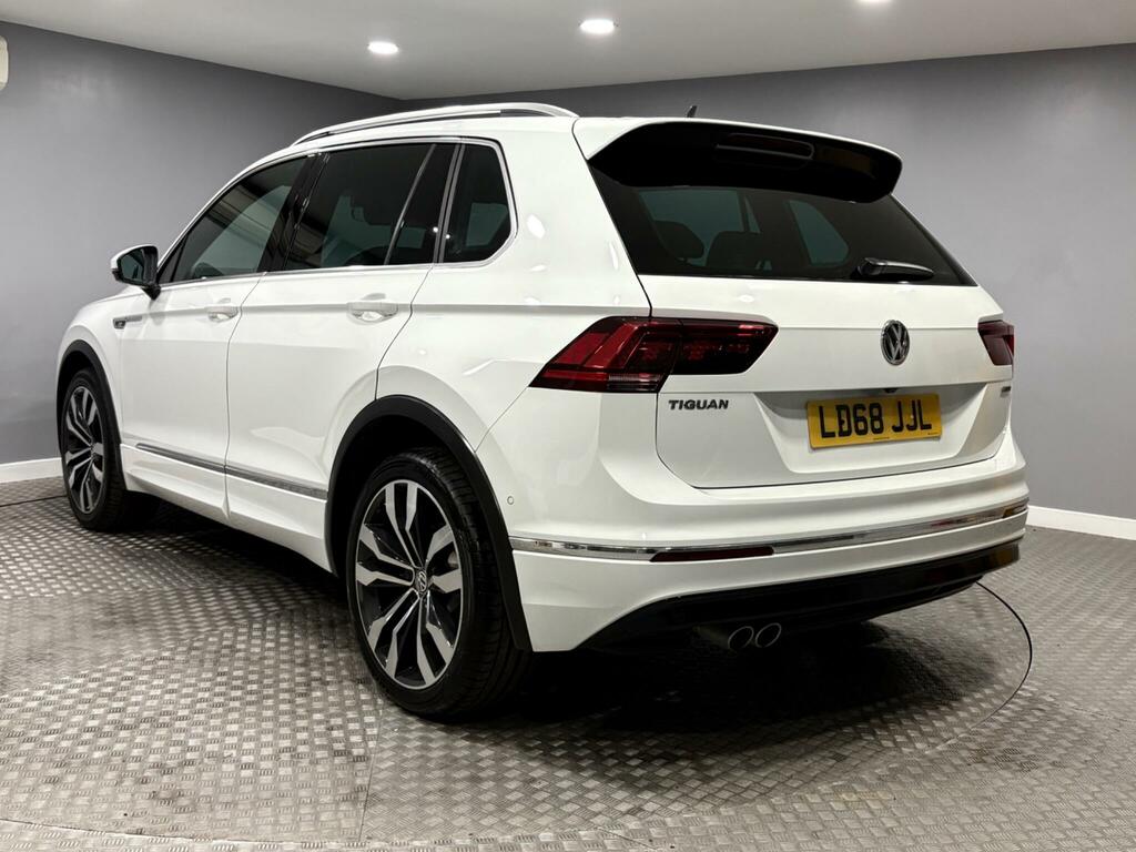 Volkswagen Tiguan 2.0 Tdi R-line Dsg 4Motion Euro 6 Ss White #5