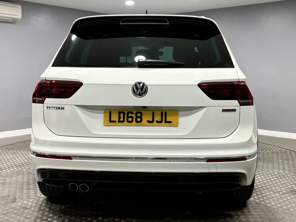 Volkswagen Tiguan 2.0 Tdi R-line Dsg 4Motion Euro 6 Ss White #4
