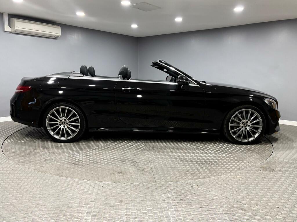 Mercedes-Benz C Class 2.1 C250d Amg Line Premium Plus Cabriolet G-tron LP17OJH Black #2
