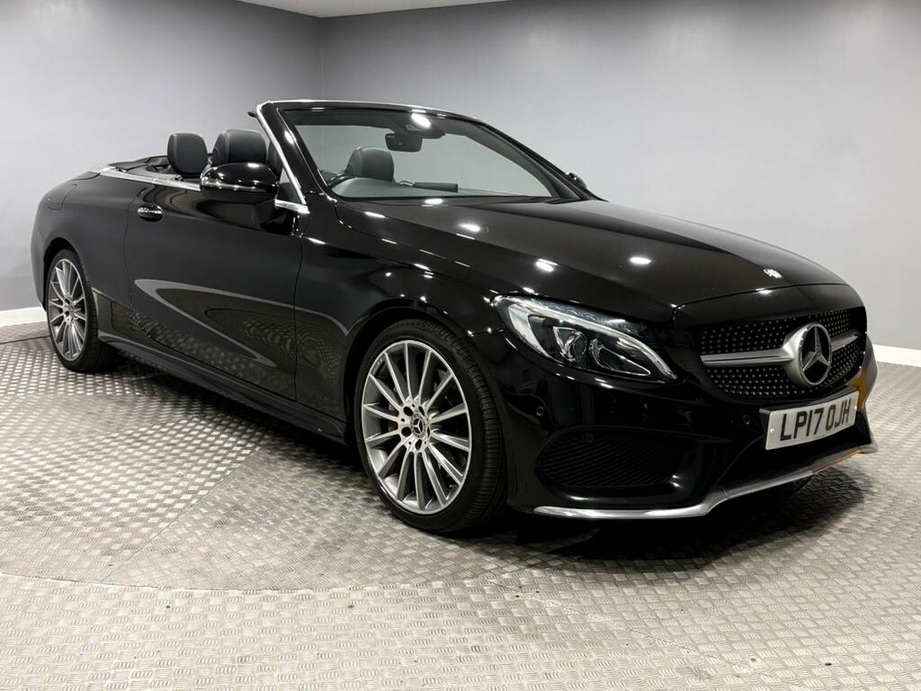 Mercedes-Benz C Class 2.1 C250d Amg Line Premium Plus Cabriolet G-tron Black