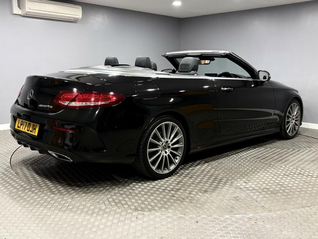 Mercedes-Benz C Class 2.1 C250d Amg Line Premium Plus Cabriolet G-tron LP17OJH Black #3