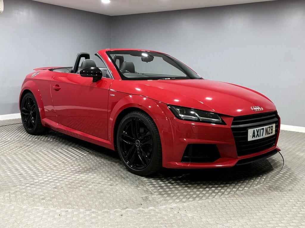 Audi TT 1.8 Tfsi Black Edition Roadster Euro 6 Ss Red