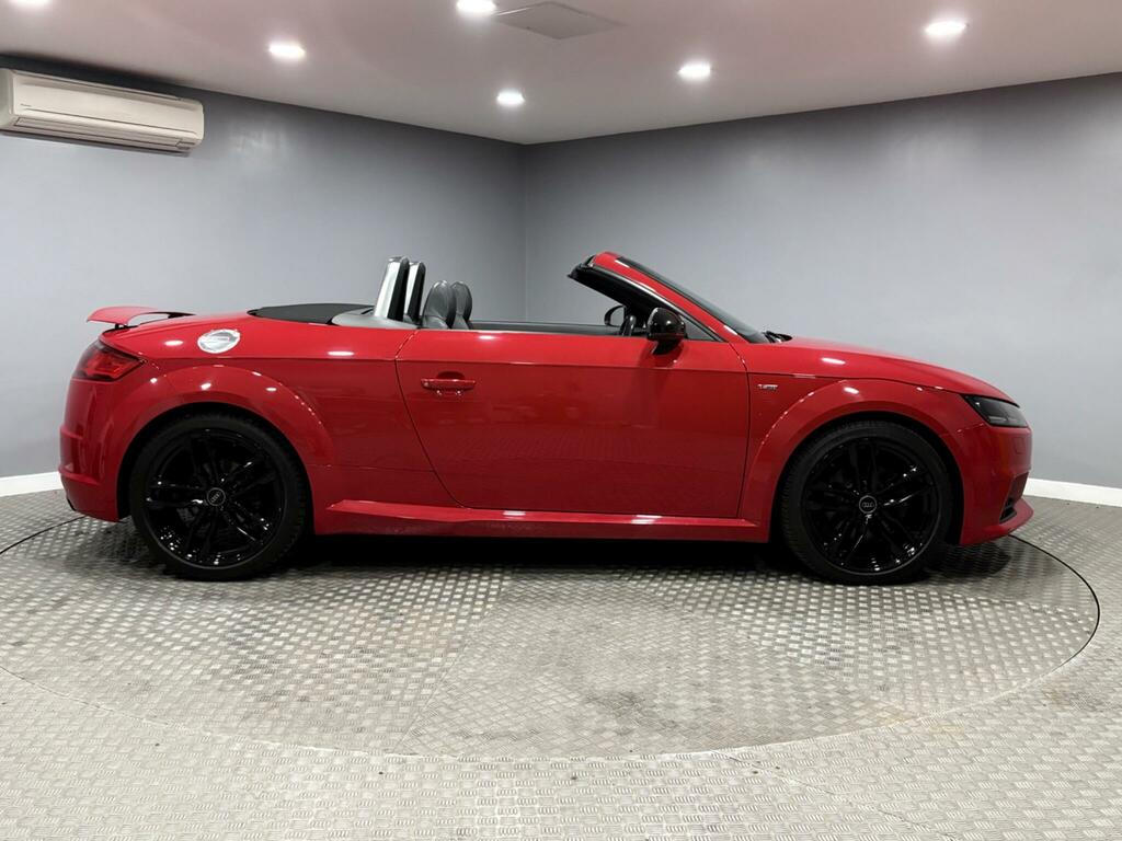 Audi TT 1.8 Tfsi Black Edition Roadster Euro 6 Ss AX17NZB Red #2