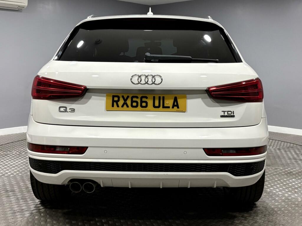 Audi Q3 2.0 Tdi S Line Plus Quattro Euro 6 Ss RX66ULA White #4