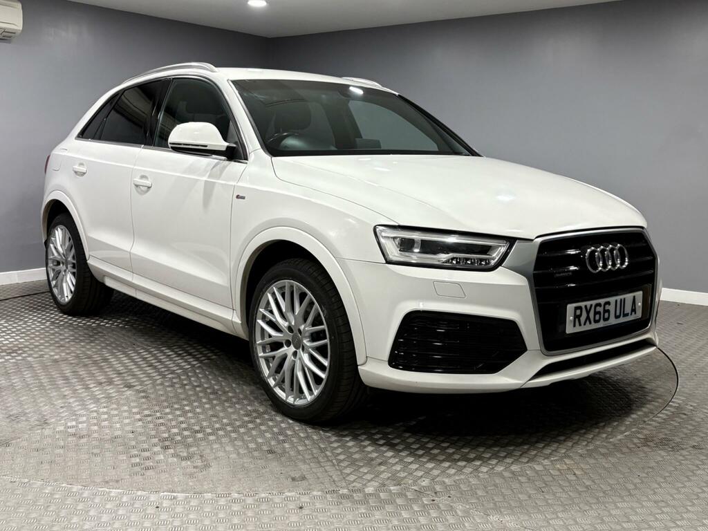 Audi Q3 2.0 Tdi S Line Plus Quattro Euro 6 Ss White