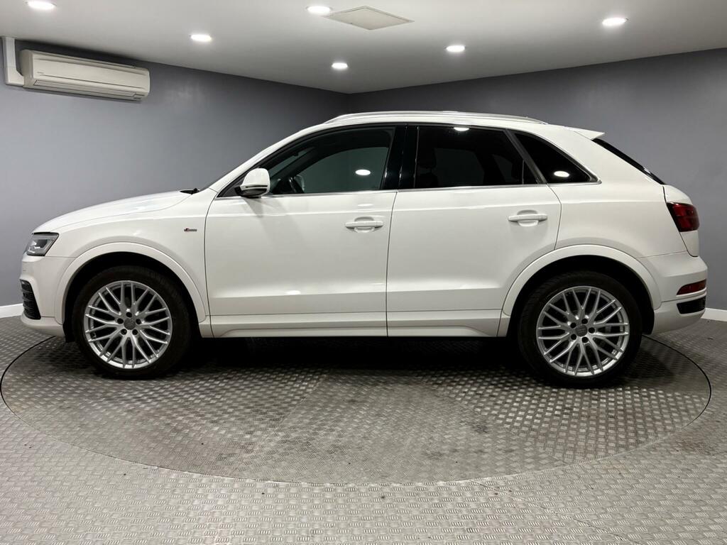Audi Q3 2.0 Tdi S Line Plus Quattro Euro 6 Ss RX66ULA White #6