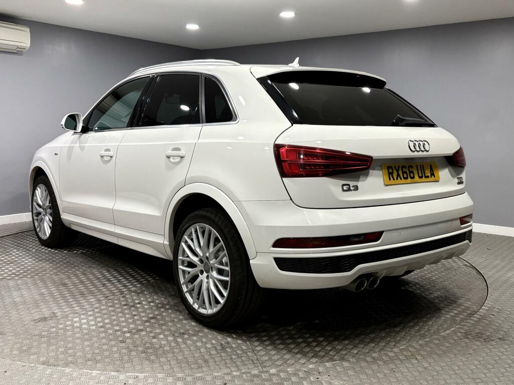Audi Q3 2.0 Tdi S Line Plus Quattro Euro 6 Ss RX66ULA White #5
