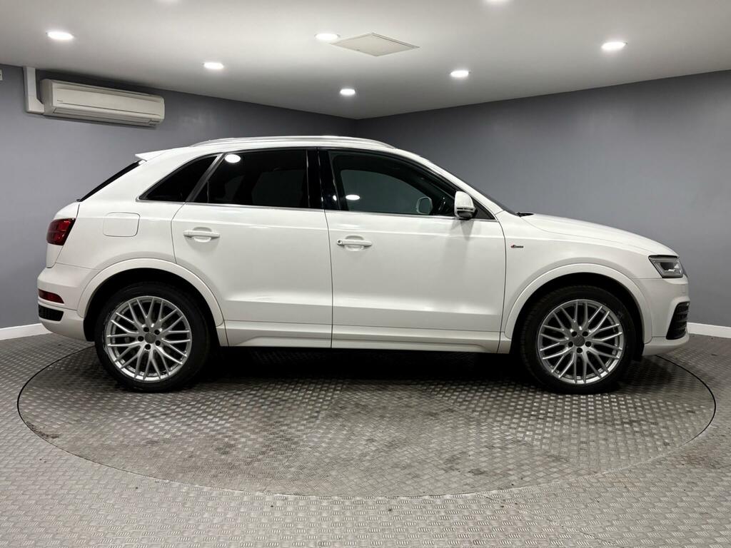 Audi Q3 2.0 Tdi S Line Plus Quattro Euro 6 Ss RX66ULA White #2