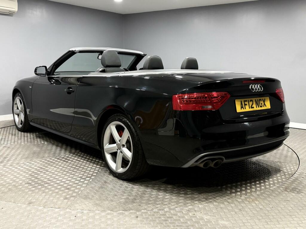 Audi A5 2.0 Tdi S Line Convertible Euro Black #5