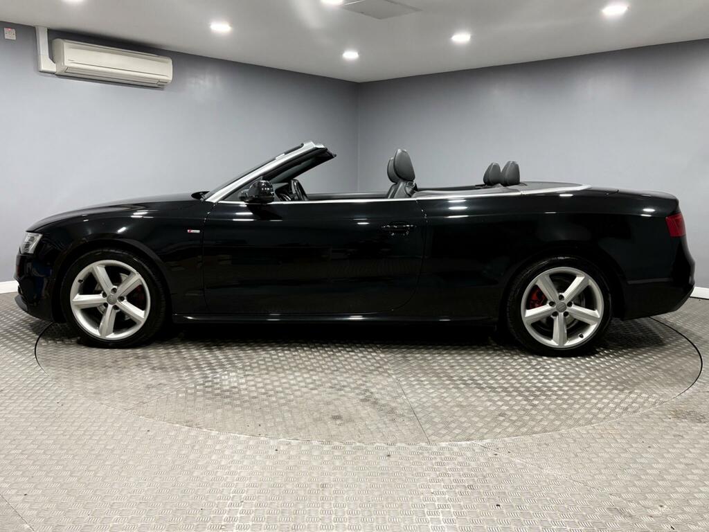 Audi A5 2.0 Tdi S Line Convertible Euro Black #6