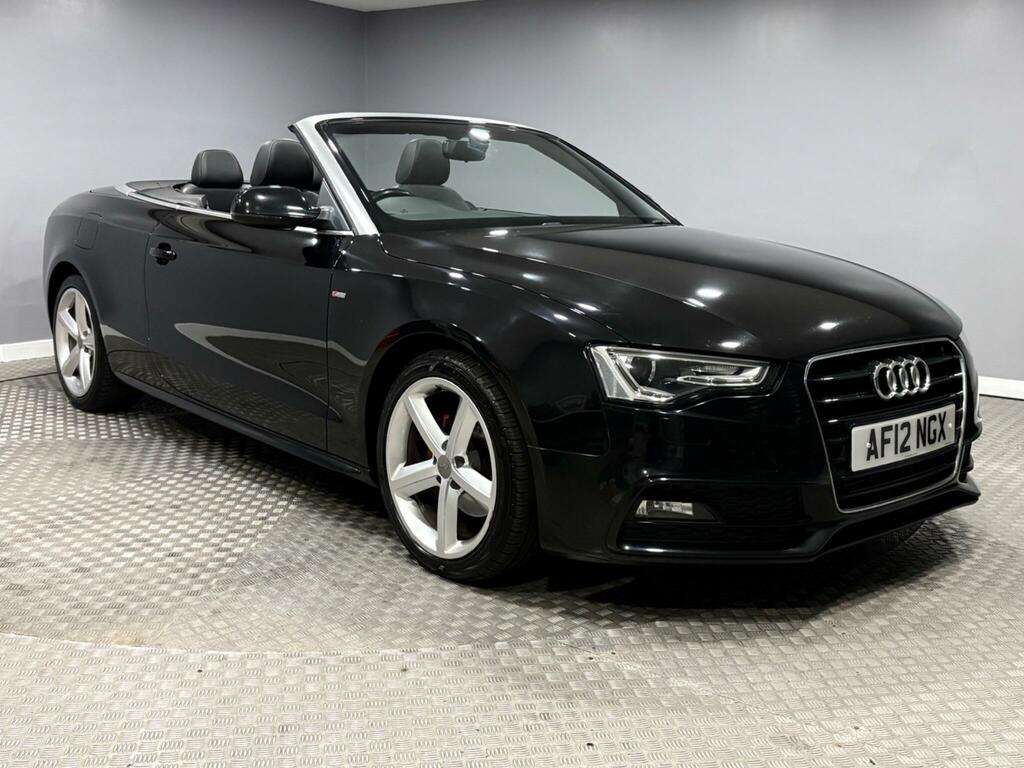 Audi A5 2.0 Tdi S Line Convertible Euro Black