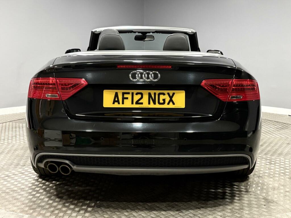 Audi A5 2.0 Tdi S Line Convertible Euro Black #4