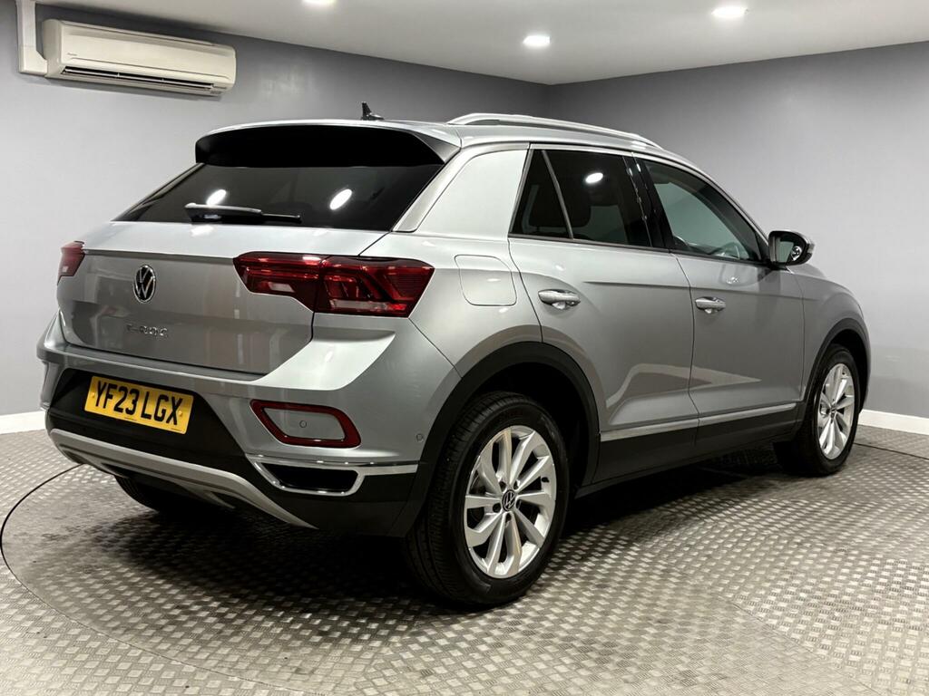 Volkswagen T-Roc 2.0 Tdi Style Suv Euro 6 Ss Silver #3