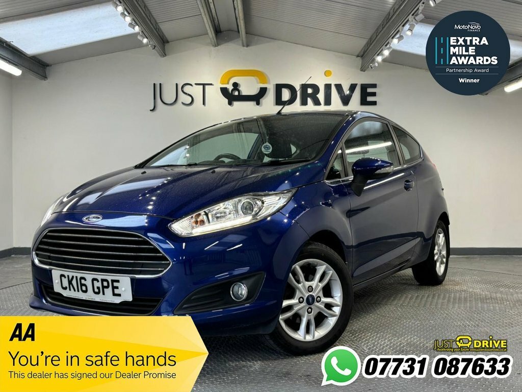 Ford Fiesta 1L Zetec Blue