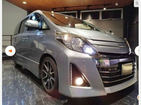 Toyota Alphard 2.4 Gs G Silver