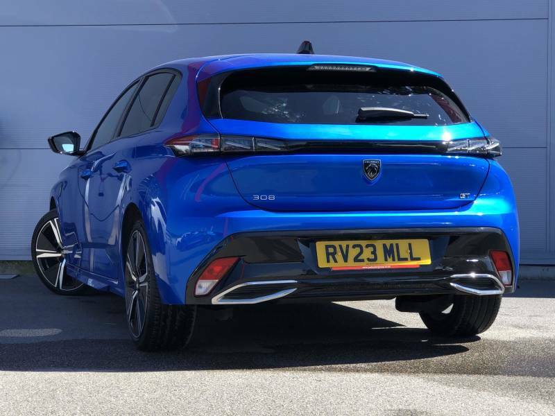 Peugeot 308 1.2 Puretech Gt Eat Euro 6 Ss - 2023 23 RV23MLL Blue #4