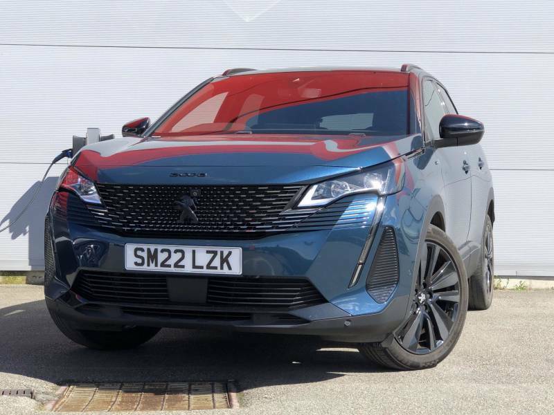 Peugeot 3008 1.2 Puretech Gt Premium Eat Euro 6 Ss - 202 SM22LZK Blue #3